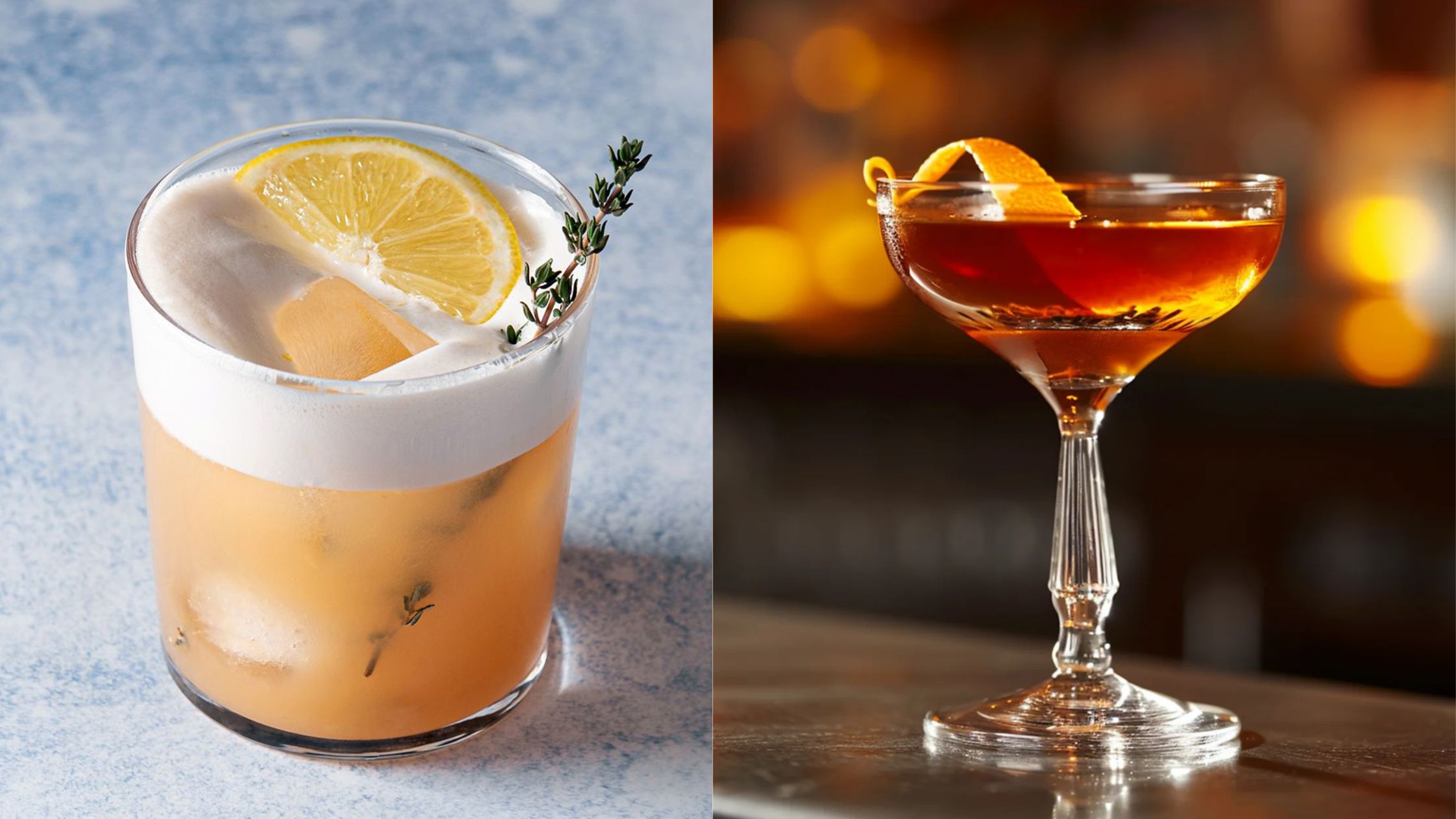 Elevated Autumn Cocktails